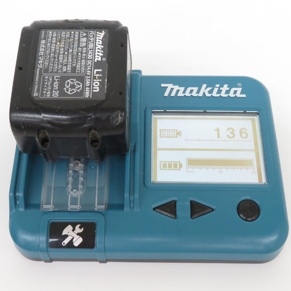 makita マキタ 14.4V 3.0Ah Li-ionバッテリ 残量表示なし 充電回数136回 BL1430 A-42634 中古