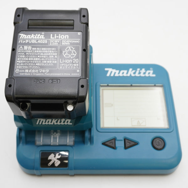 makita マキタ 40Vmax 2.5Ah Li-ionバッテリ 残量表示付 雪マーク付 検品済 BL4025 A-69923 未使用品