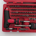 MACTOOLS マックツール 1/4” マックグリップ ラチェッティング ヘックスビットドライバーセット PH2欠品 計122点 SBDR123SA 中古