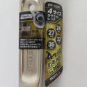 イチネンMTM MUSTTOOL 4サイズラチェットレンチ 12角 24/27/32/36mm RW-4SSNI 未使用品