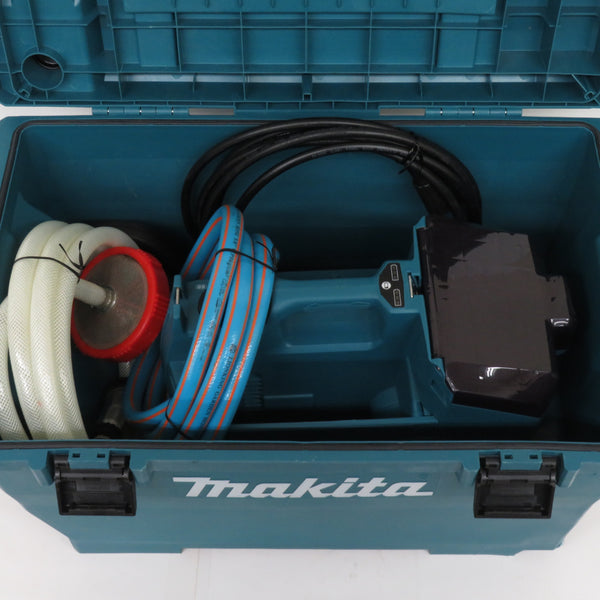 makita マキタ 18V×2対応 18V+18V 充電式高圧洗浄機 本体のみ ケース付 洗浄ブラシ・エクステンション・泡ノズル欠品 MHW080D 中古