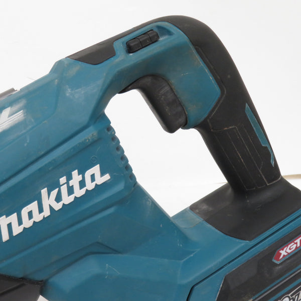 makita マキタ 40Vmax 2.5Ah/4.0Ah 充電式レシプロソー ケース・充電器・バッテリ2個セット JR001G 中古