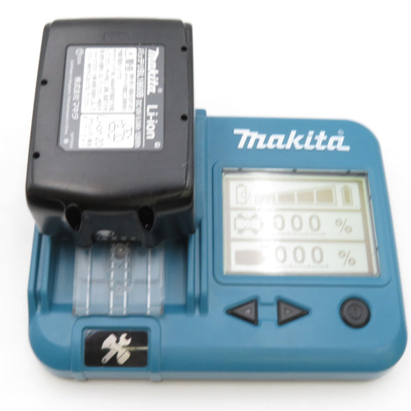 makita マキタ 18V 6.0Ah Li-ionバッテリ 残量表示付 雪マーク付 充電回数1回 BL1860B A-60464 中古美品