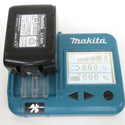 makita マキタ 18V 6.0Ah Li-ionバッテリ 残量表示付 雪マーク付 カバー付 充電回数2回 BL1860B A-60464 中古美品