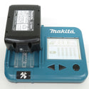 makita マキタ 18V 6.0Ah Li-ionバッテリ 残量表示付 雪マーク付 カバー付 充電回数1回 BL1860B A-60464 中古美品