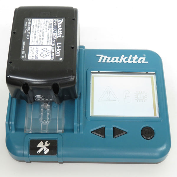 makita マキタ 18V 6.0Ah Li-ionバッテリ 残量表示付 雪マーク付 検品済 外箱なし BL1860B A-60464 未使用品