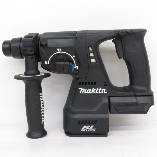 makita マキタ 18V対応 24mm 充電式ハンマドリル 黒 本体のみ ケース付 HR244DZKB 中古美品