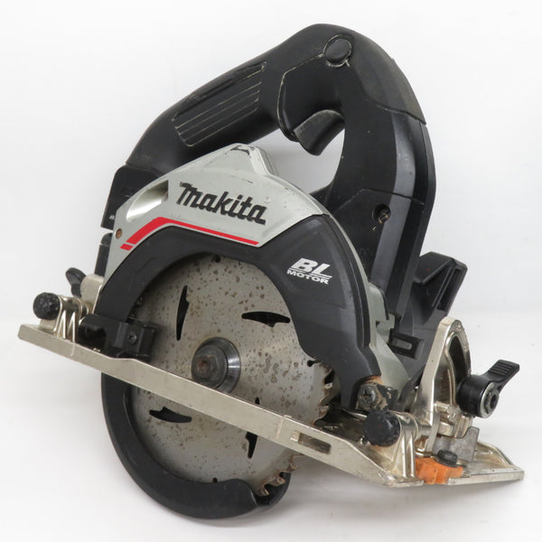 makita マキタ 18V 6.0Ah 125mm 充電式マルノコ 黒 ケース・充電器・バッテリ1個セット HS474D 中古