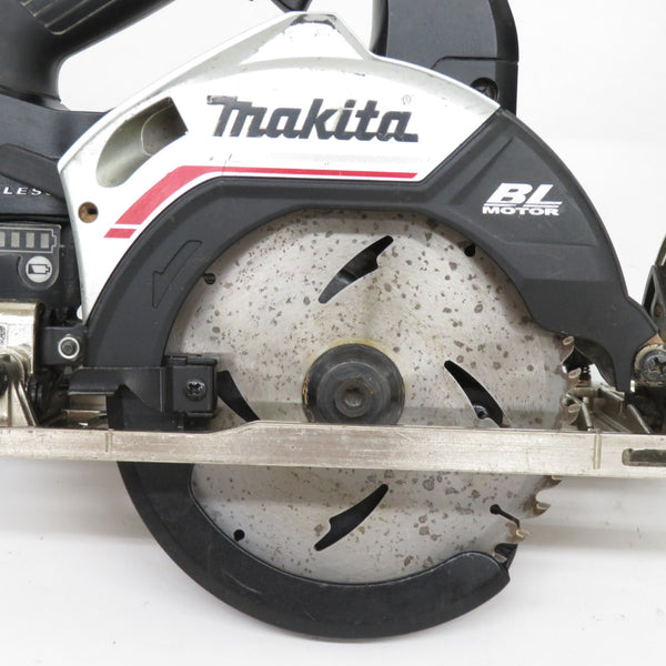 makita マキタ 18V 6.0Ah 125mm 充電式マルノコ 黒 ケース・充電器・バッテリ1個セット HS474D 中古