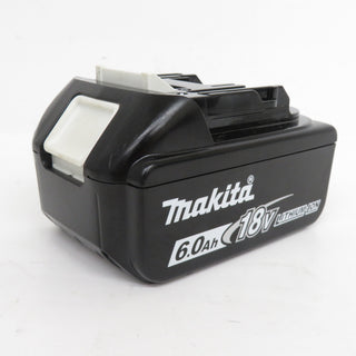 makita マキタ 18V 6.0Ah Li-ionバッテリ 残量表示付 雪マーク付 充電回数2回 BL1860B A-60464 中古美品