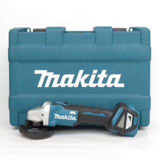 makita マキタ 18V対応 100mm 充電式ディスクグラインダ スライドスイッチ ダイヤル変速 本体のみ ケース付 GA412D 中古美品