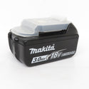 makita マキタ 18V 3.0Ah Li-ionバッテリ 残量表示付 充電回数25回 BL1830B A-60442 中古美品