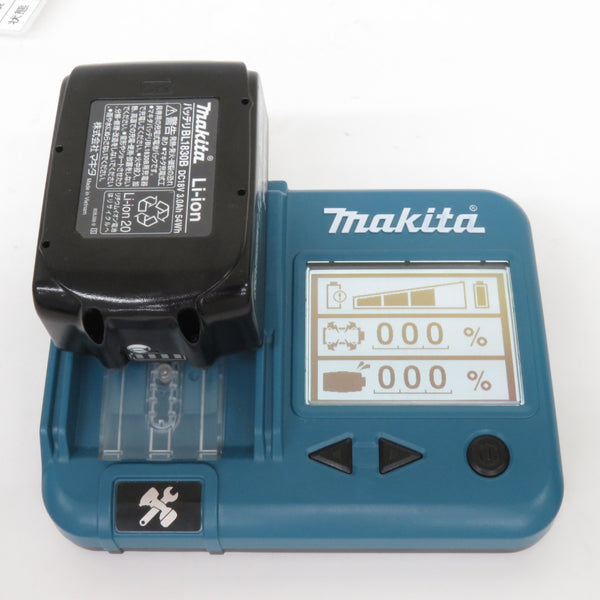 makita マキタ 18V 3.0Ah Li-ionバッテリ 残量表示付 充電回数25回 BL1830B A-60442 中古美品