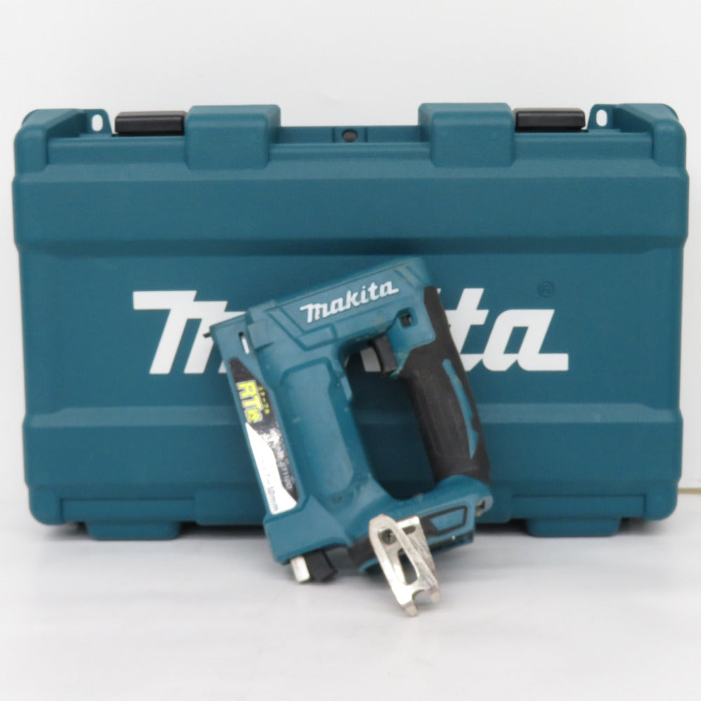 makita マキタ 18V対応 10×10mm 充電式タッカ RT線ステープル専用 本体のみ ケース付 ST112D 中古 【工具専門店 テイクハンズ金沢野々市店】 makita マキタ 18V対応 10×10mm 充電式タッカ RT線ステープル専用 本体