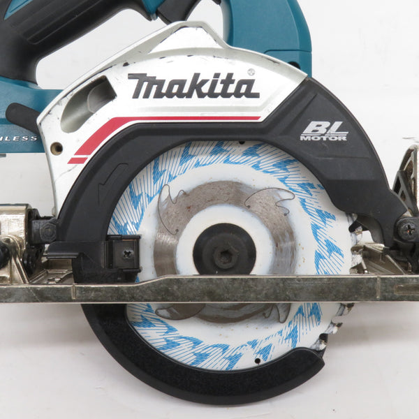 makita マキタ 18V対応 125mm 充電式マルノコ 青 本体のみ HS474D 中古