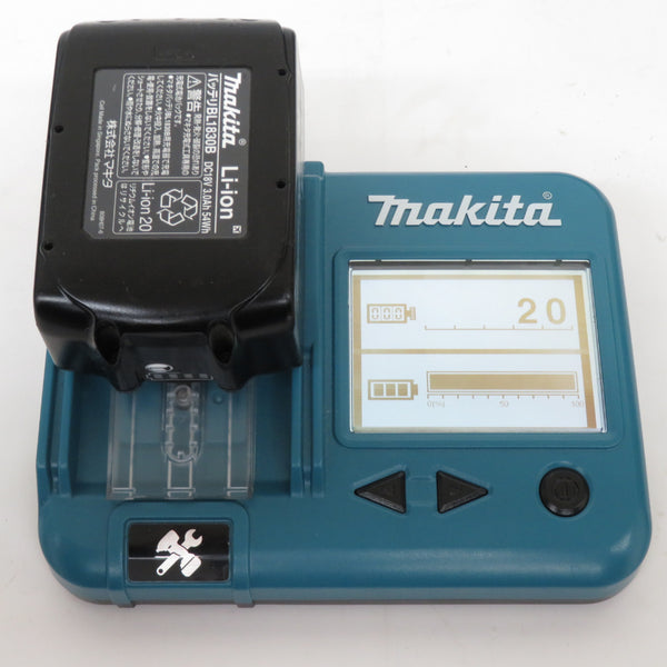 makita マキタ 18V 3.0Ah 125mm 充電式マルノコ 青 ケース・充電器・バッテリ1個セット HS474D 中古美品