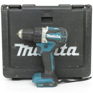 makita マキタ 18V対応 充電式ドライバドリル 青 本体のみ ケース付 上部スイッチ硬め 中古