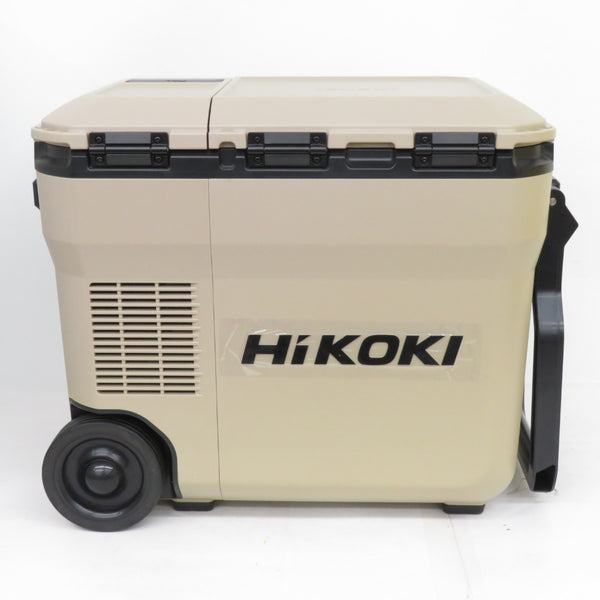 HiKOKI ハイコーキ 14.4V/18V/マルチボルトバッテリ対応 コードレス冷温庫 18L サンドベージュ ACアダプタ付 UL18DC(NMB) 中古美品