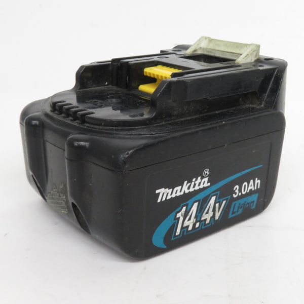 makita マキタ 14.4V 3.0Ah Li-ionバッテリ 残量表示なし 充電回数14回 初期型 ブルーライン BL1430 中古