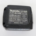 makita マキタ 14.4V 3.0Ah Li-ionバッテリ 残量表示なし 充電回数14回 初期型 ブルーライン BL1430 中古