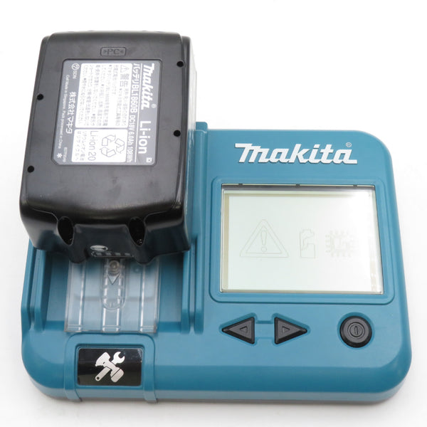 makita マキタ 18V 6.0Ah Li-ionバッテリ 残量表示付 雪マーク付 検品済 外箱なし BL1860B A-60464 未使用品