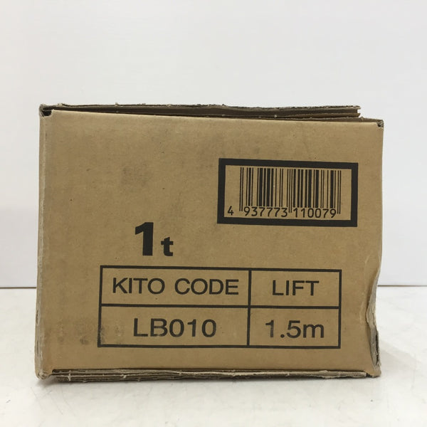 KITO キトー レバーブロックL5形 1.0t×1.5m LB010 未開封品