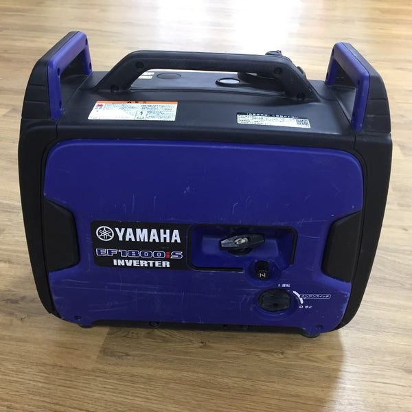 YAMAHA ヤマハ 1.8kVA 防音型 インバータ発電機 ガソリンエンジン EF1800iS 中古