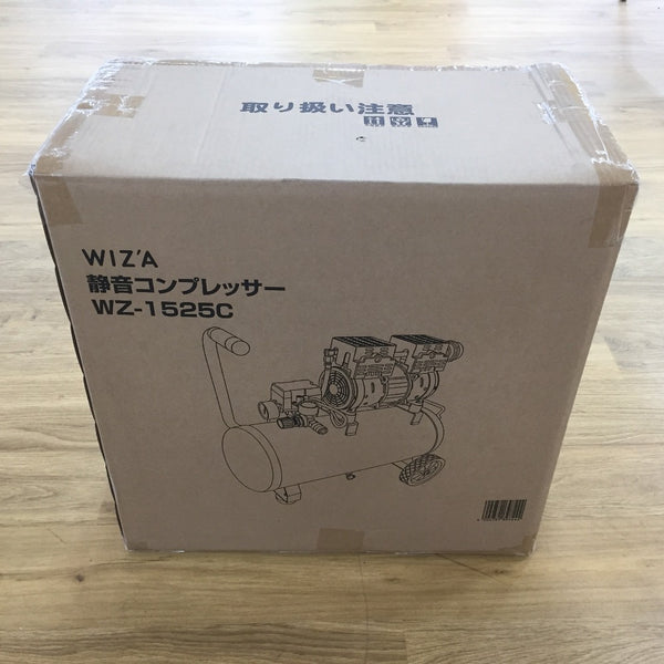 アークランドサカモト WIZ’A 静音オイルレスコンプレッサ 24L WZ-1525C 未開封品