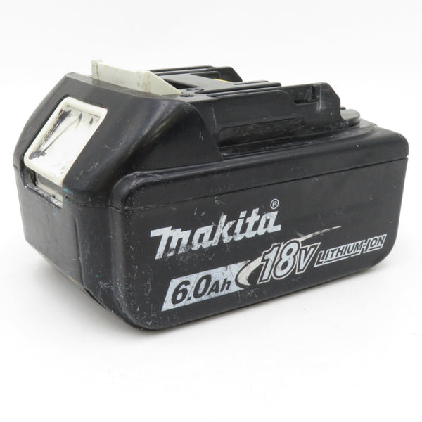 makita マキタ 18V 6.0Ah Li-ionバッテリ 残量表示付 雪マーク付 充電回数145回 BL1860B A-60464 中古