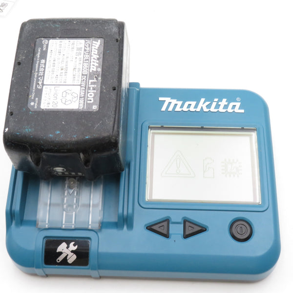 makita マキタ 18V 6.0Ah Li-ionバッテリ 残量表示付 雪マーク付 充電回数145回 BL1860B A-60464 中古