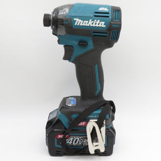 makita マキタ 40Vmax 2.5Ah 充電式インパクトドライバ 青 ケース・充電器・バッテリ2個セット TD002GRDX 中古美品