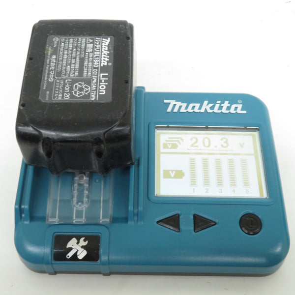 makita マキタ 18V 4.0Ah Li-ionバッテリ 残量表示なし 充電回数5回 BL1840 A-56596 中古