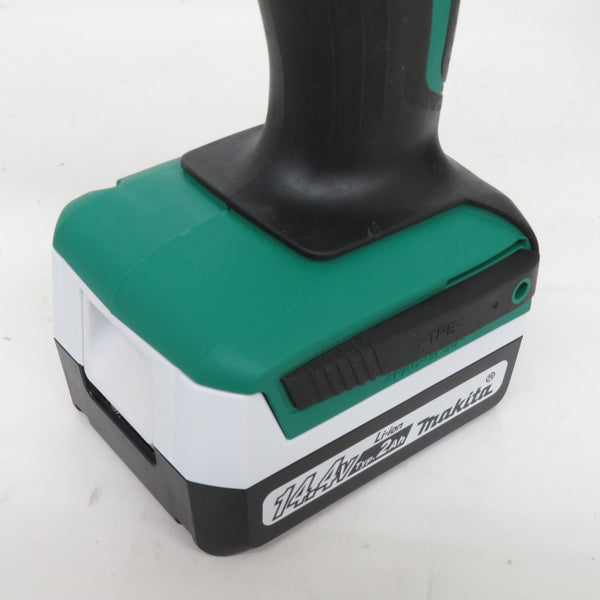makita マキタ 14.4V Typ.2Ah 充電式ドライバドリル DIY用 ケース・充電器・バッテリ1個セット 動作停止時火花あり MDF347DSA 中古