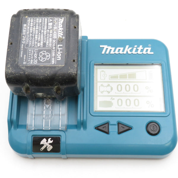 makita マキタ 14.4V 3.0Ah Li-ionバッテリ 残量表示なし 充電回数41回 BL1430B A-60698 中古