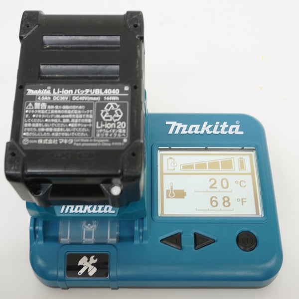 makita マキタ 40Vmax 4.0Ah Li-ionバッテリ 残量表示付 雪マーク付 充電回数12回 BL4040 A-69939 中古美品