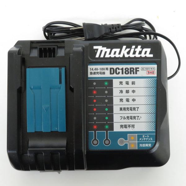 makita マキタ 14.4～18V 急速充電器 本体のみ DC18RF JPADC18RF 中古美品