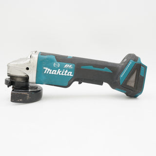 makita マキタ 18V対応 100mm 充電式ディスクグラインダ パドルスイッチタイプ 本体のみ 側面フィルタ片側欠品 GA408D 中古