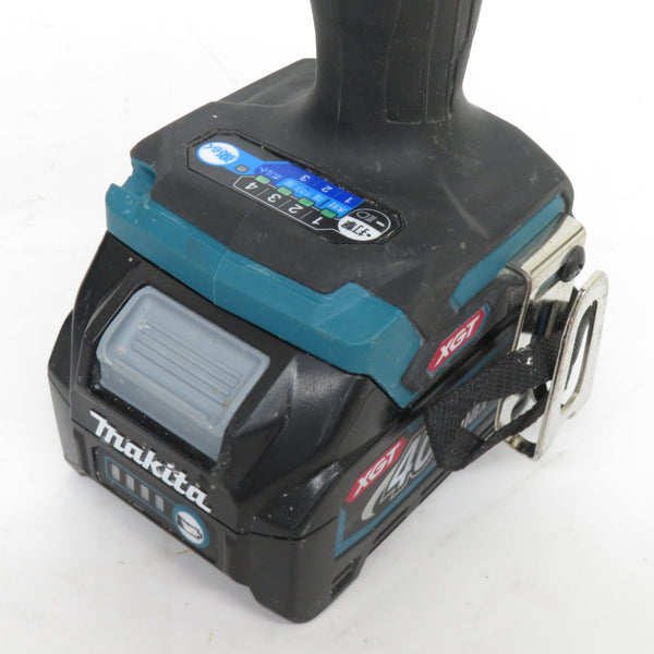 makita マキタ 40Vmax 2.5Ah 充電式インパクトドライバ 青 ケース・充電器・バッテリ1個セット TD001G 中古美品