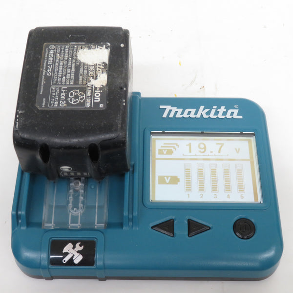 makita マキタ 18V 6.0Ah Li-ionバッテリ 残量表示付 雪マークなし 充電回数99回 BL1860B A-60464 中古