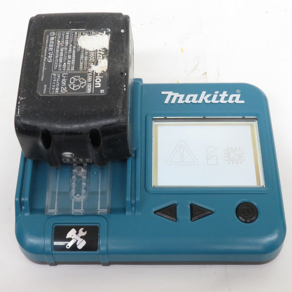 makita マキタ 18V 6.0Ah Li-ionバッテリ 残量表示付 雪マークなし 充電回数99回 BL1860B A-60464 中古