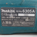 makita マキタ 100V 13mm 電気ドリル 鉄工13mm 木工30mm サビあり 6305A 中古