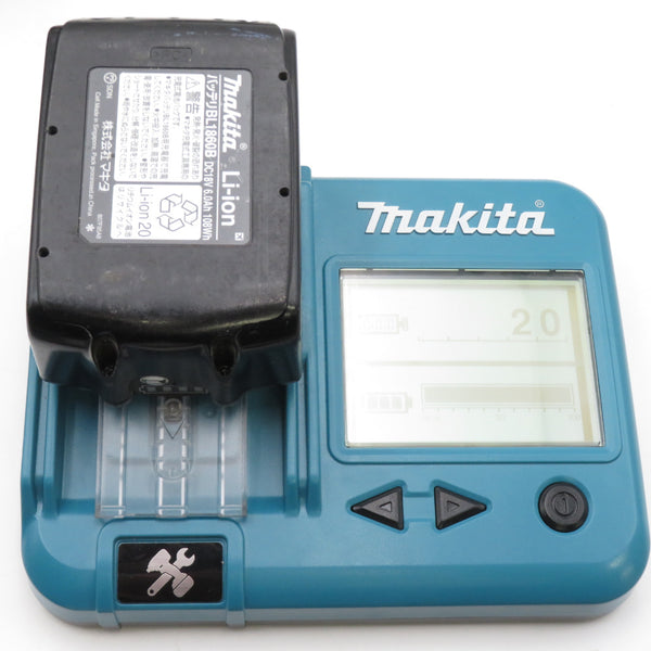 makita マキタ 18V 6.0Ah 充電式インパクトドライバ フレッシュイエロー ケース・充電器・バッテリ2個セット TD172DGXFY 中古美品