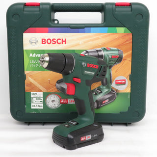 BOSCH ボッシュ ドライバドリル 18V 1.5Ah バッテリードライバードリル ドライバドリル ケース・充電器・バッテリ2個セット PSR1800 中古