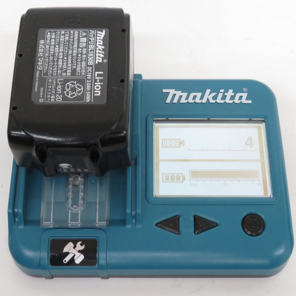 makita マキタ 18V 3.0Ah 充電式インパクトドライバ ライム ケース・充電器・バッテリ2個セット TD149DRFXL 中古美品