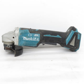 makita マキタ 18V対応 100mm 充電式ディスクグラインダ パドルスイッチタイプ 本体のみ GA408D 中古