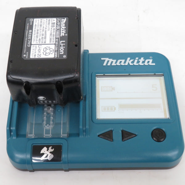 makita マキタ 18V 6.0Ah 19mm 充電式インパクトレンチ 最大トルク800N・m ケース・充電器・バッテリ2個セット TW1001DRGX 中古