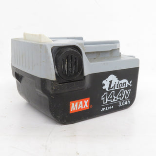 MAX マックス 14.4V 3.0Ah Li-ionバッテリ リチウムイオン電池パック 残量表示機能なし JP-L914 中古