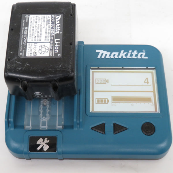 makita マキタ 18V 6.0Ah 充電式インパクトドライバ 黒 ケース・充電器・バッテリ2個セット 中古 TD173DRGXB 中古