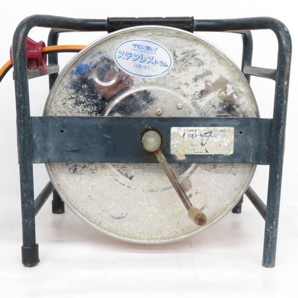 MAX マックス 高圧エアホースリール スーパーエアホースドラム 約28m SD-56A2 中古