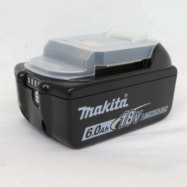 makita マキタ 18V 6.0Ah Li-ionバッテリ 残量表示付 雪マーク付 検品済 外箱なし BL1860B A-60464 未使用品